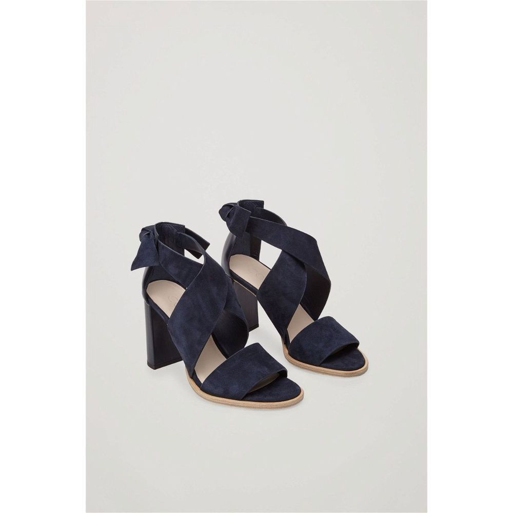 COS Navy Blue Sandals